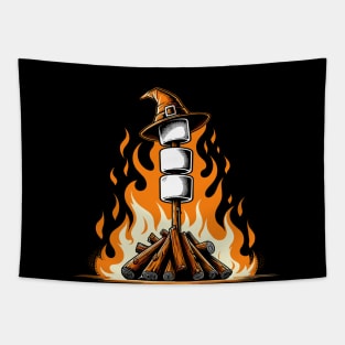 Witch Marshmallow Tapestry