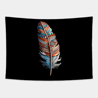 Mosaic Single Feather Tapestry