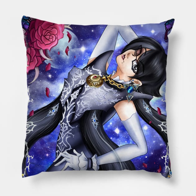 Fly Me to the Moon Pillow by Animechristy