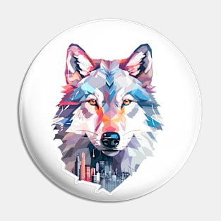 Alpha Wolf Animal World Wildlife Beauty Discovery Pin