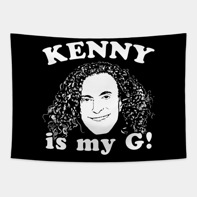 Kenny is my G! Tapestry by wolfkrusemark