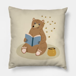 Honey Bear Reading Pillow