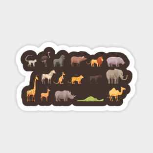 Wild animals Magnet