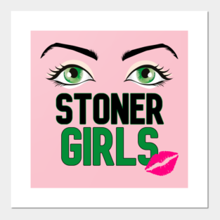 Stoner Girls Posters And Art Prints Teepublic Smiley sailor cartoon character of toner wearing white hat and. stoner girls posters and art prints