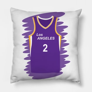 Los Angeles Sparks number 2 uniform Pillow