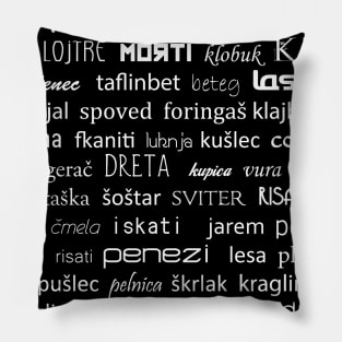 Kajkavske riječi Pillow