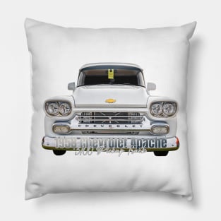 1958 Chevrolet Apache 3100 Pickup Truck Pillow