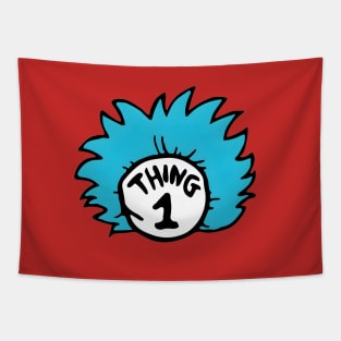 Thing 1 and thing 2 Tapestry