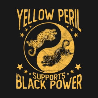 Yellow Peril Supports Black Power T-Shirt