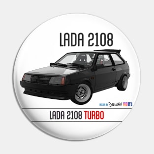 Lada 2108 Turbo Black Pin