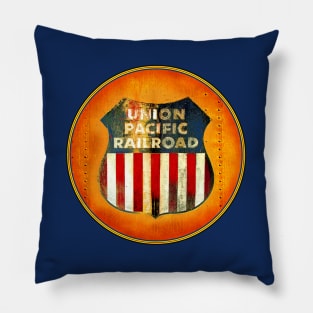 Union Pacific Railroad - Badge Pillow