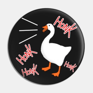 Untitled Goose Game honk Pin