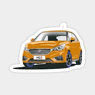 MG 3 in Orange Magnet