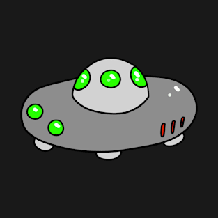 Silver UFO T-Shirt