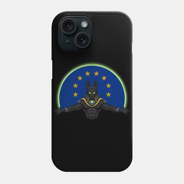 Anubis European Union Phone Case by RampArt