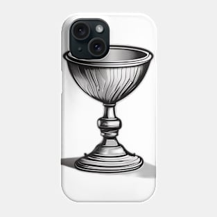 Chalice Grey Shadow Silhouette Anime Style Collection No. 323 Phone Case