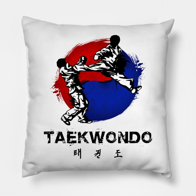 Taekwondo Pillow by juyodesign