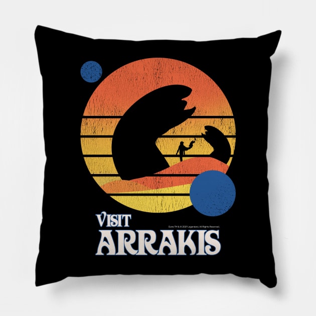 Visit Arrakis Pillow by Dream Artworks