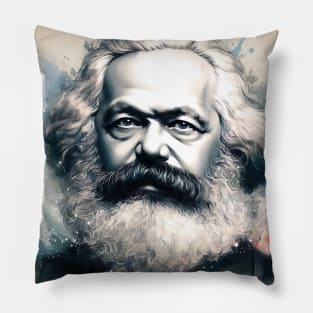 Karl Marx Pillow