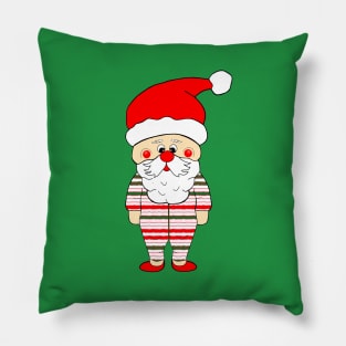 Striped Santa Pillow