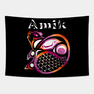 Amik (Beaver) Lesbian Pride Tapestry