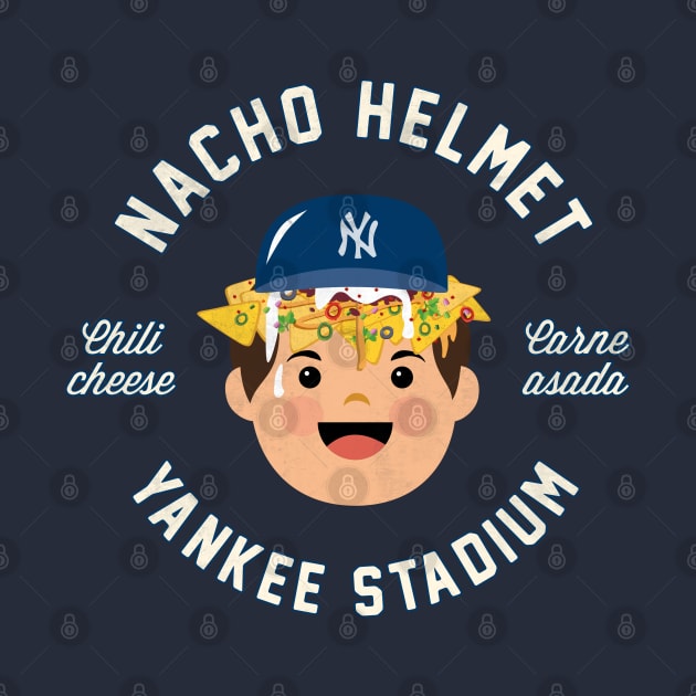 Yankees Helmet Nachos by Buck Tee by Buck Tee