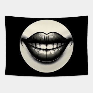 smiling mouth lips Tapestry