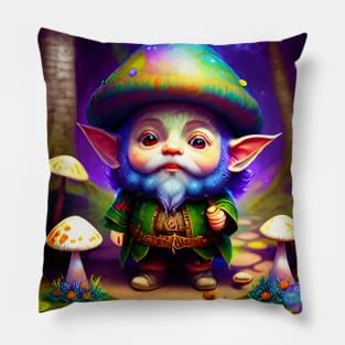 MUSHROOM GNOME Pillow