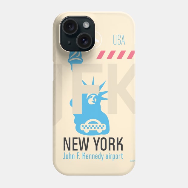 JFK airport classic Phone Case by Woohoo