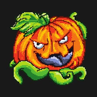 Pumpkin Monster Minecraft T-Shirt