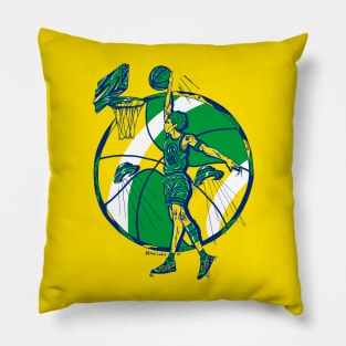 Brasil Legendary Baller Number 8 Pillow