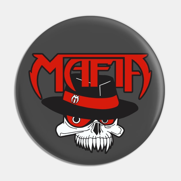 Mafia Sports Logo Pin by DavesTees