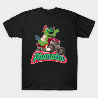 Philadelphia Phillies Phanatic T-Shirt from Homage. | Red | Vintage Apparel from Homage.