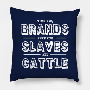 Slaves and Cattle Pillow