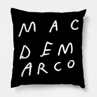 Mac Demarco Salad Days Handwriting Inverted Pillow