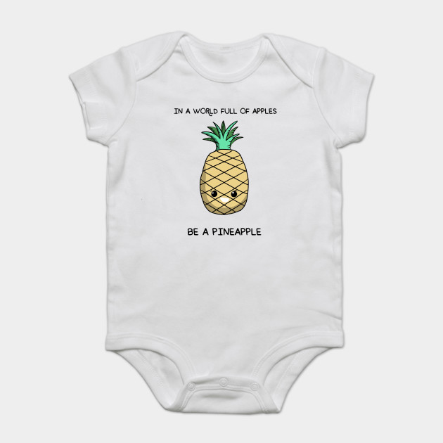 In A World Full Of Apples Be A Pineapple Cute Food Baby Bodysuit Teepublic Uk,Victorian Gothic Happy Birthday