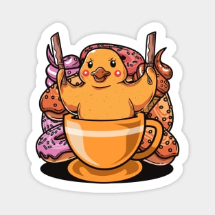 Weird Duck and Coffee Magnet