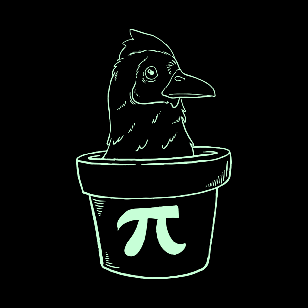 Chicken Pot Pie Pi for Math lover by teweshirt