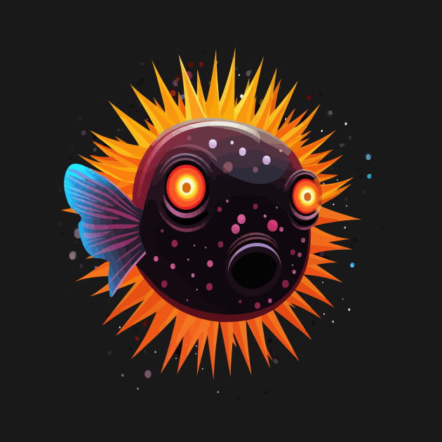 Puffer Fish Halloween by JH Mart