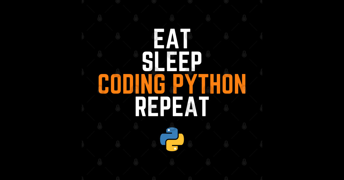 Life of Python Programmer - Coding - Sticker | TeePublic