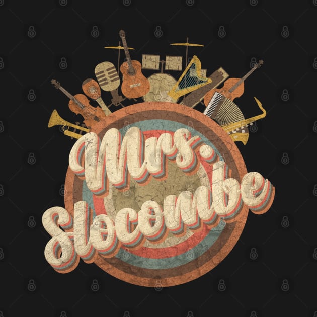 Music Tour Vintage Retro // Mrs. Slocombe by kumurkumur