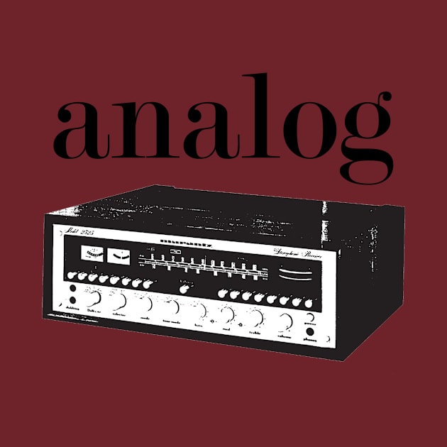 Analog Stereo - The Only Option by collecteddesigns