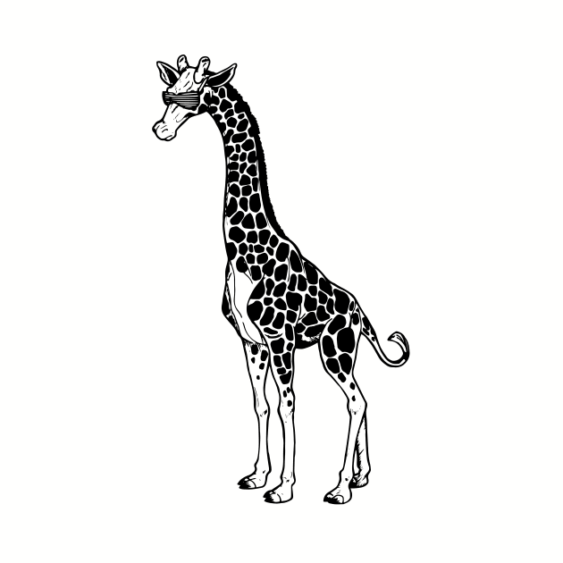 Shady Giraffe by ashleyboutilier5