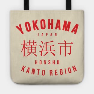 Yokohama City Japan Vintage Tote