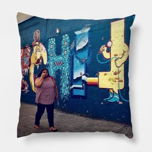 Lower East Side, Manhattan, NYC Pillow