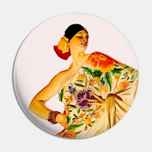 In Spanish a beautiful woman from Spain Pin