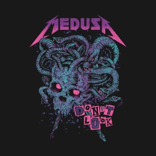 "MEDUSA" PURPLE TEAL PINK T-Shirt