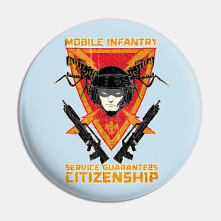 Mobile Infantry Crest Pin