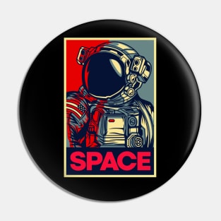 Space Astronaut Pin