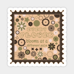 Blooming Flowers [steppe] Magnet